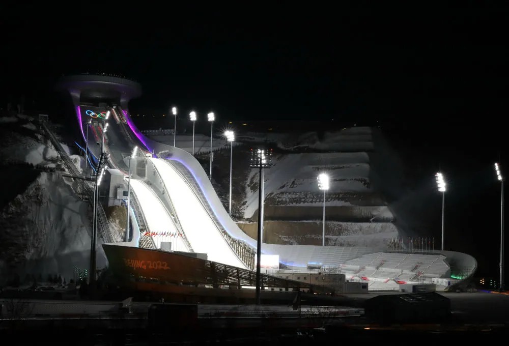 衛(wèi)星見證，這里如何變身“冬奧小城”