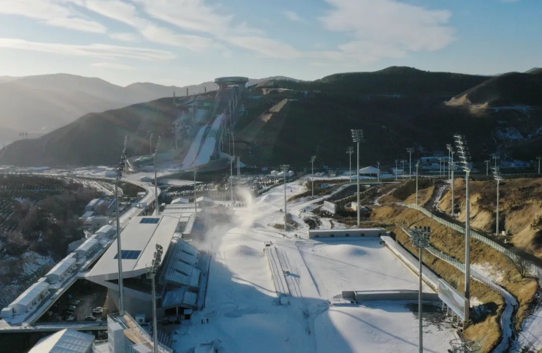 衛(wèi)星見證，這里如何變身“冬奧小城”