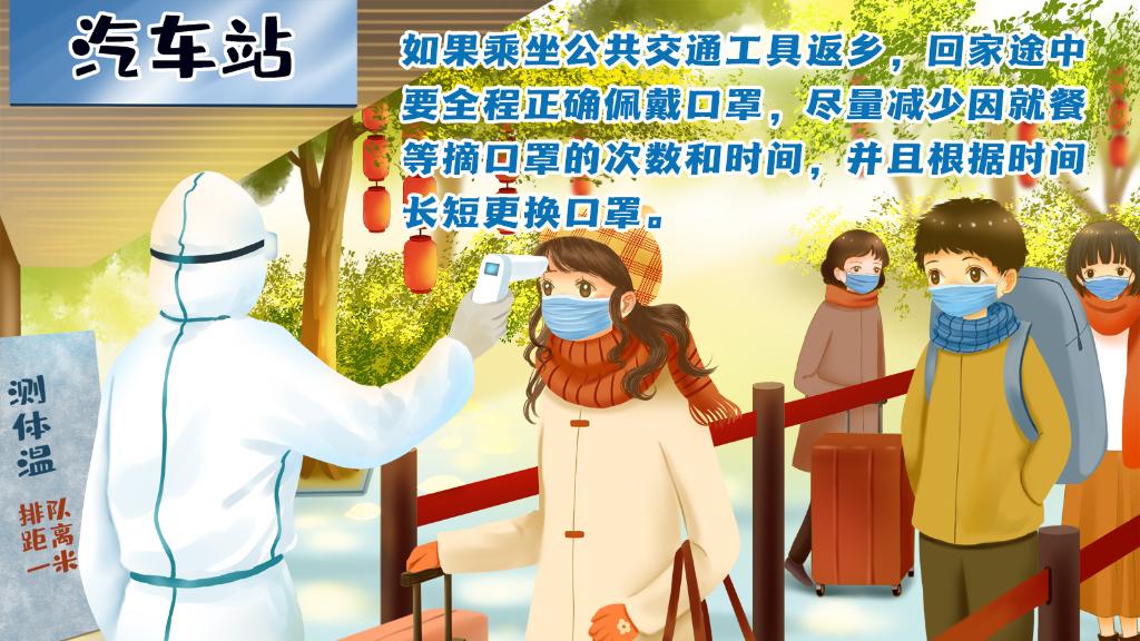 春運(yùn)進(jìn)行時(shí)，人在旅途如何做好防護(hù)？