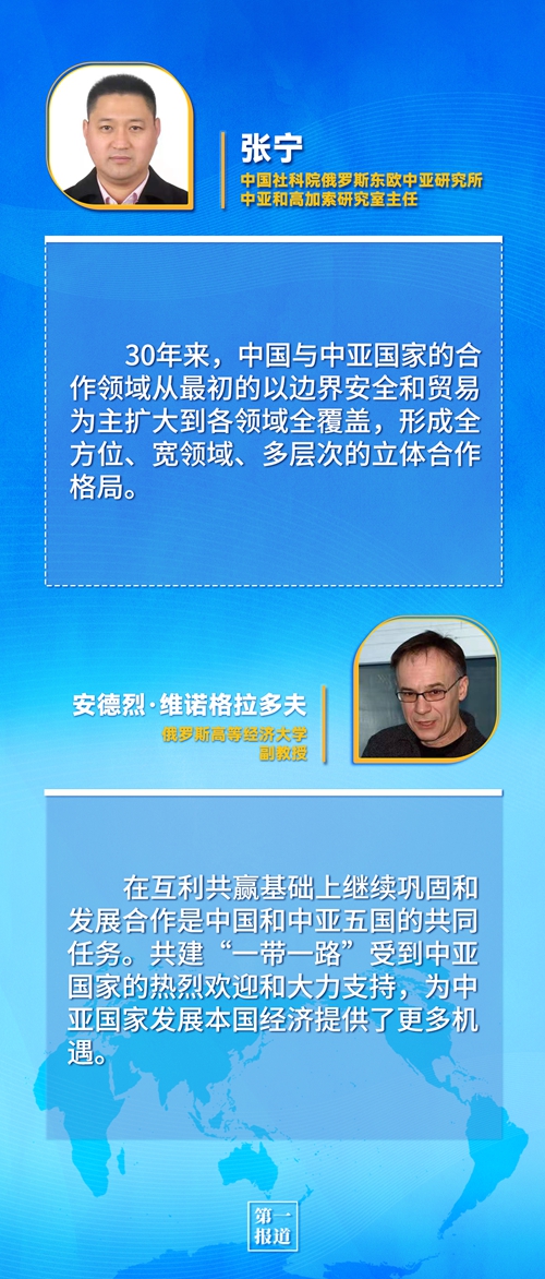 第一報(bào)道 | 建交三十年，習(xí)主席這樣評價(jià)與中亞五國關(guān)系