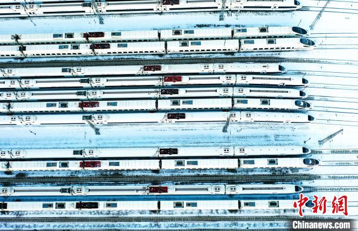 哈鐵管轄高鐵動(dòng)車(chē)組?！」F提供