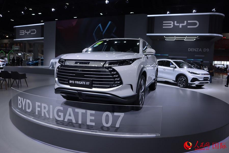 第44屆曼谷國際車展開幕。李百加攝