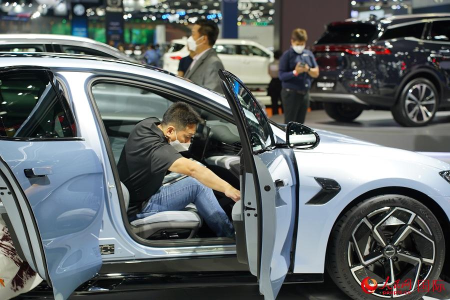 第44屆曼谷國際車展開幕。李源欣攝