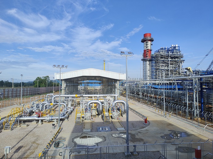 泰國新崗天然氣管道項(xiàng)目計(jì)量調(diào)壓站。卡瑪萊 攝