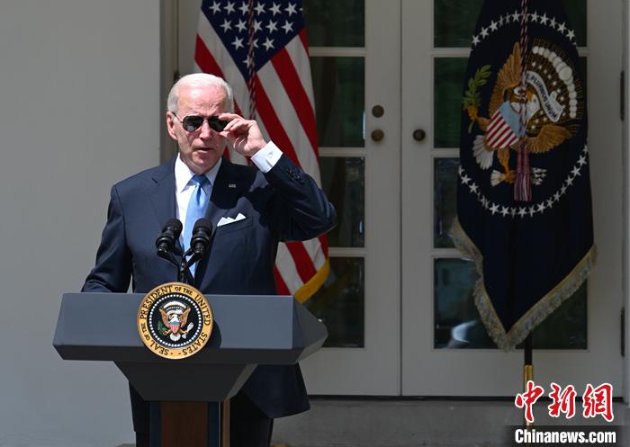 資料圖：美國總統(tǒng)拜登。