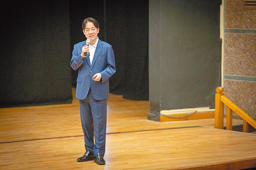 賴清德。臺灣“中時新聞網(wǎng)”資料圖