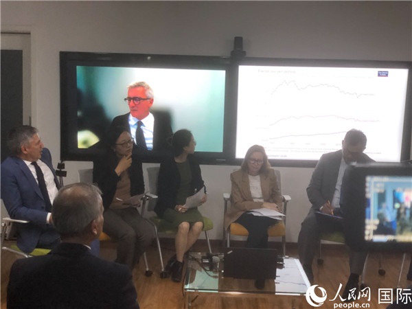 “向COP28注入動力”研討會現(xiàn)場。 人民網(wǎng)記者 趙健攝