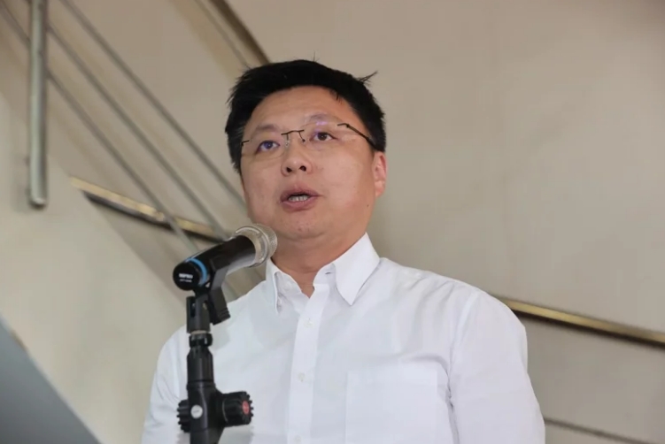 圖為趙天麟。圖片來源：臺(tái)灣《聯(lián)合報(bào)》劉學(xué)圣攝。