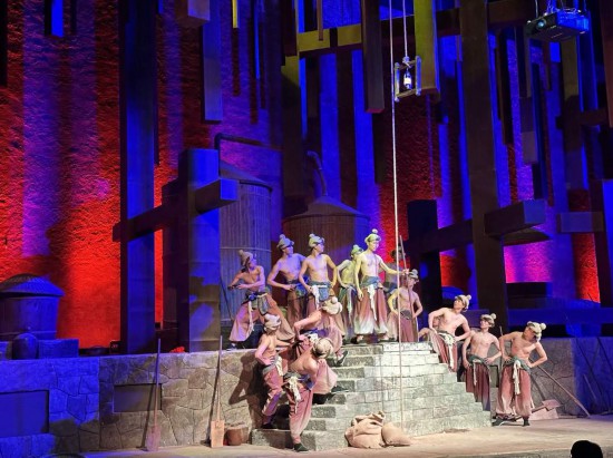 　　《天釀》演出場景。本報(bào)記者劉書文攝