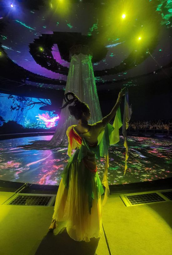 　　《天釀》演出場景。本報(bào)記者常雯宜攝