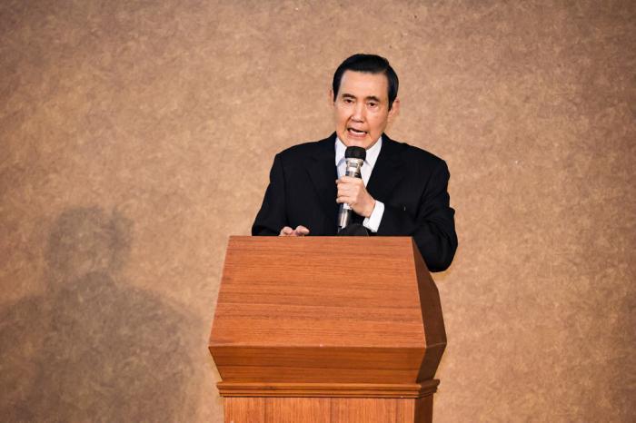  資料圖：馬英九。圖片來(lái)源：臺(tái)灣《中國(guó)時(shí)報(bào)》