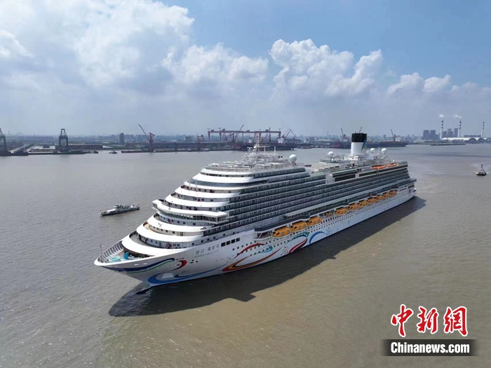 外高橋造船供圖。