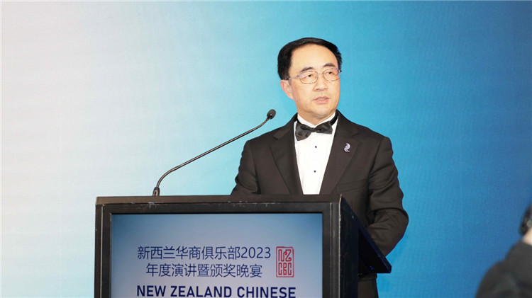 新西蘭華商聯(lián)合總會主席楊健。攝影：張凱