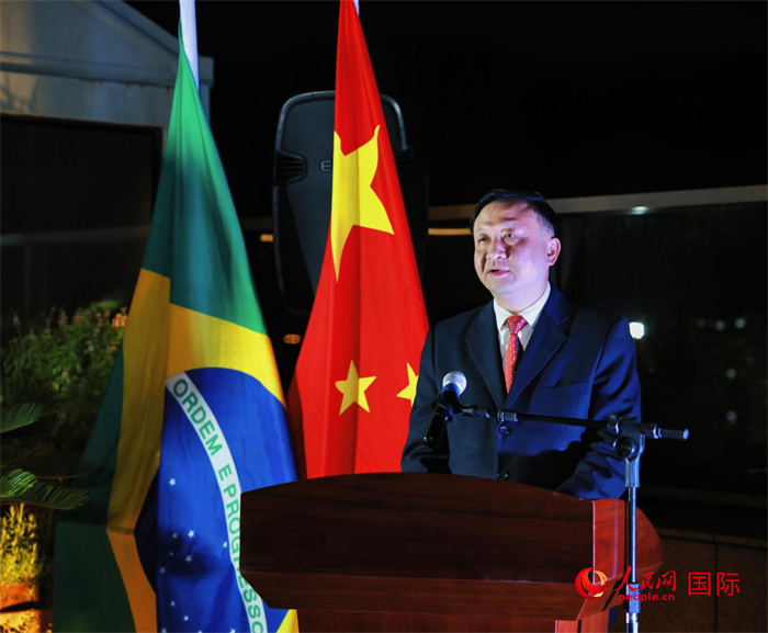 上海市副市長華源發(fā)表致辭。人民網(wǎng)記者宋亦然攝