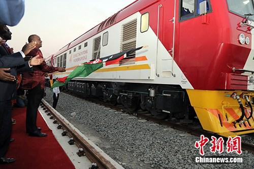 圖為2017年5月31日，蒙內(nèi)鐵路成功開通。<a target='_blank' href='/'><p  align=