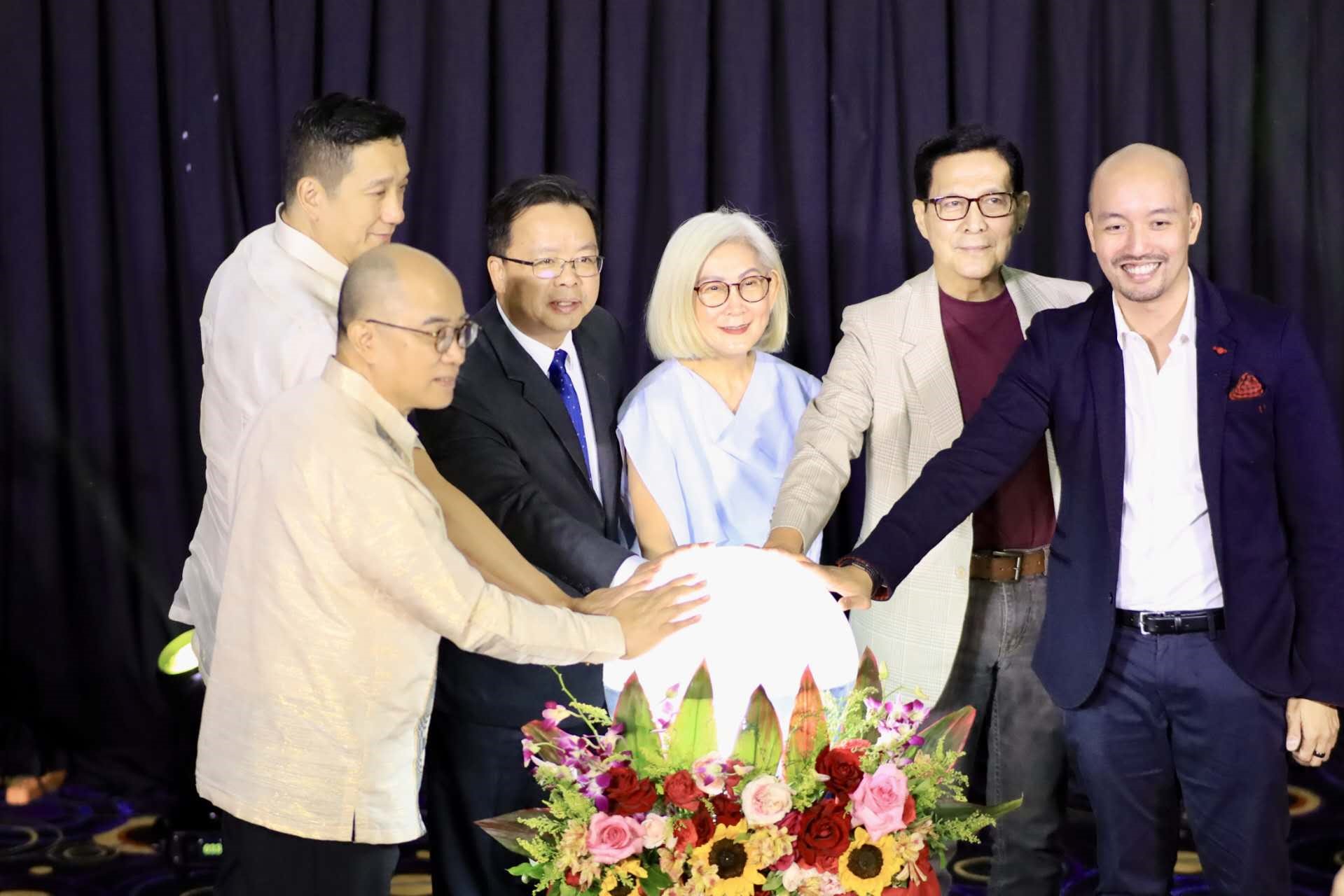 嘉賓出席2023中國(guó)電影節(jié)啟動(dòng)儀式。中國(guó)駐菲律賓大使館供圖