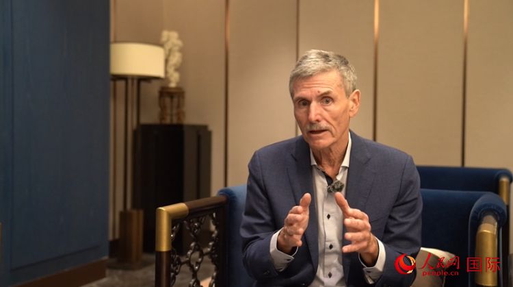 杜登霍夫接受采訪。人民網(wǎng) 劉動(dòng)攝