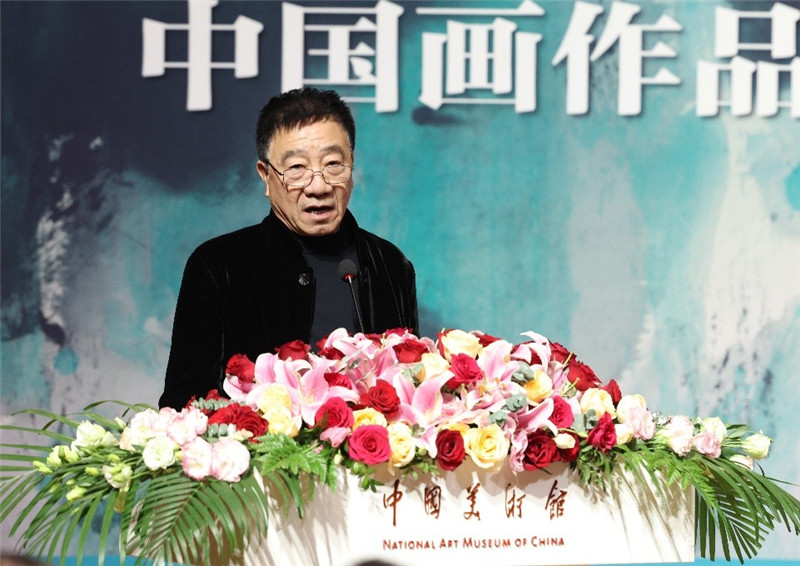 任建國致辭。主辦方供圖