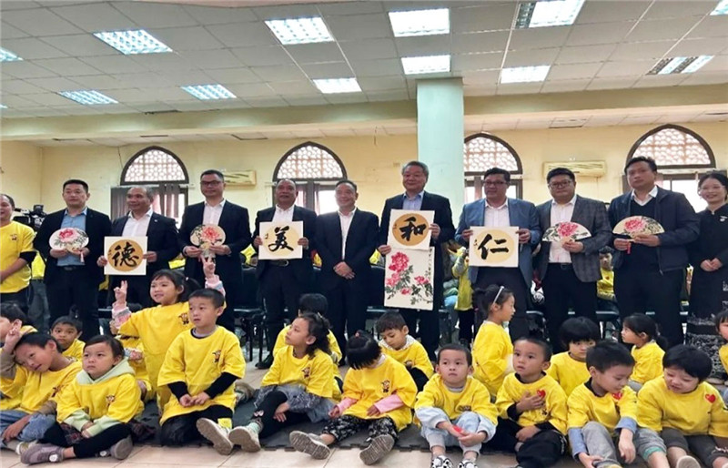 圖為2023“中華文化大樂(lè)園—埃及開(kāi)羅營(yíng)”閉幕式活動(dòng)現(xiàn)場(chǎng)。主辦方供圖