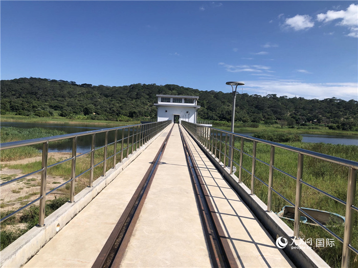 卡夫河供水項(xiàng)目。人民網(wǎng)記者 黃培昭攝