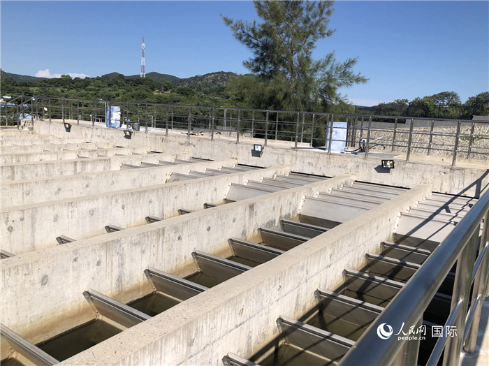 卡夫河供水項(xiàng)目。人民網(wǎng)記者 黃培昭攝