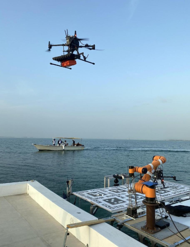 圖為飛鷹隊在比賽中。北京理工大學供圖