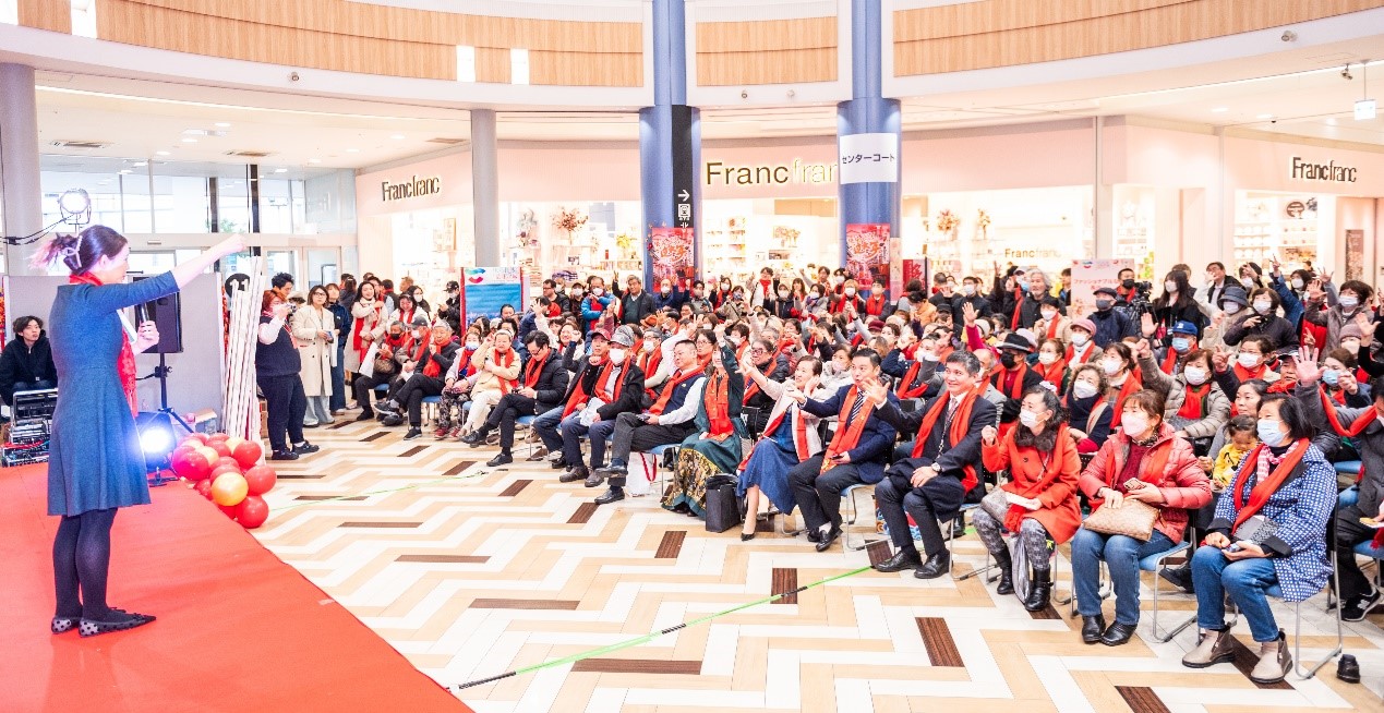 活動(dòng)現(xiàn)場(chǎng)。中國(guó)駐大阪旅游辦事處供圖