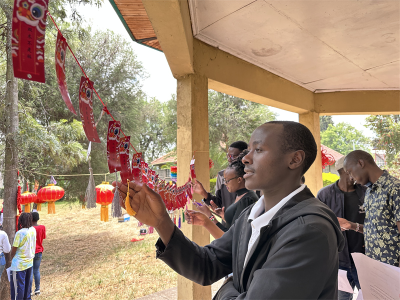 活動(dòng)現(xiàn)場(chǎng)?？夏醽啺８耦D大學(xué)孔子學(xué)院供圖