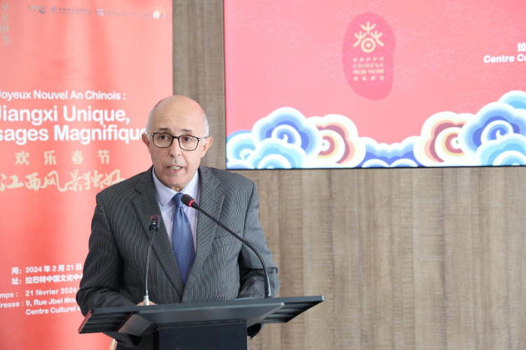 拉巴特文化藝術(shù)遺產(chǎn)復(fù)興協(xié)會(huì)主席德里希致辭?；艟z