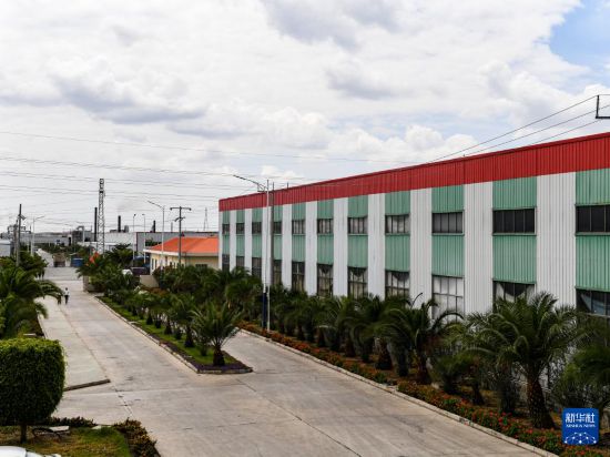 這是2024年2月16日在埃塞俄比亞杜凱姆市拍攝的東方工業(yè)園。 新華社記者 李亞輝 攝