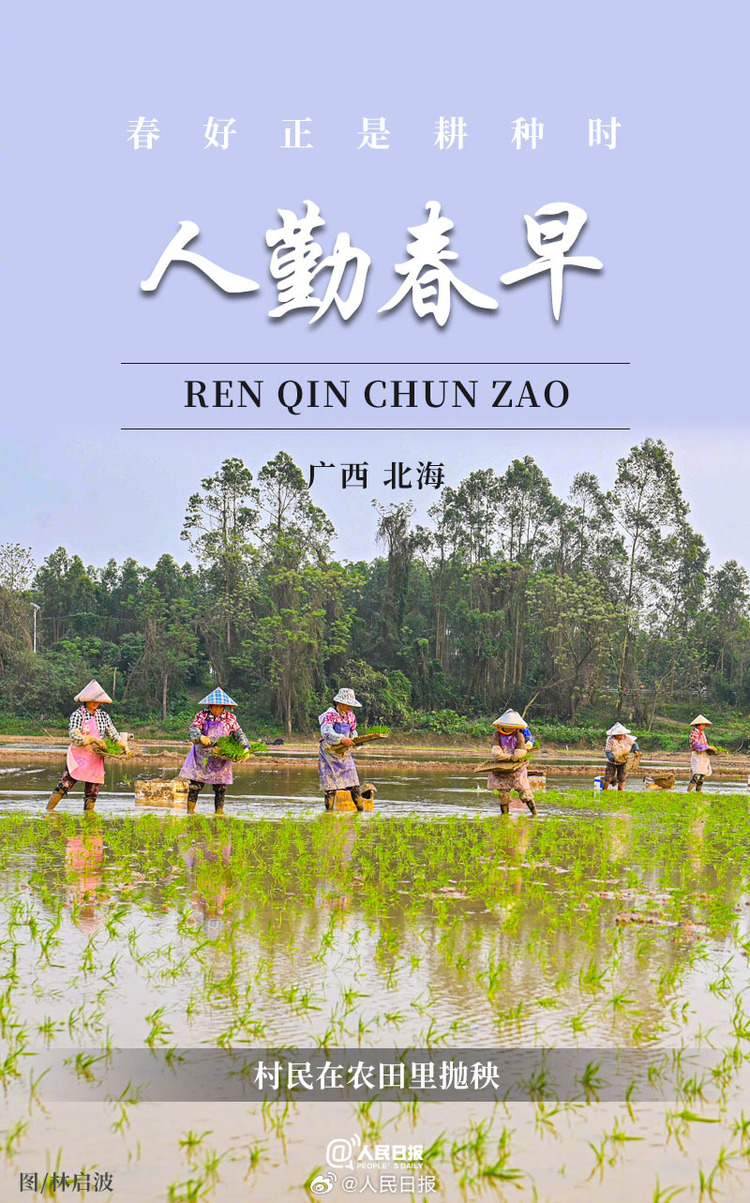 生機(jī)盎然！用課本封面打開(kāi)春耕畫(huà)卷