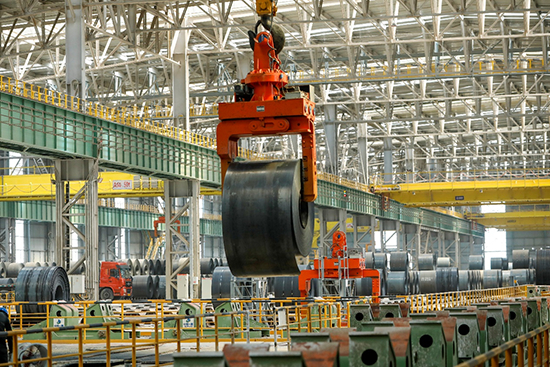 豐南區(qū)臨港經(jīng)濟開發(fā)區(qū)的河北縱橫集團豐南鋼鐵有限公司實景。 李秀清攝