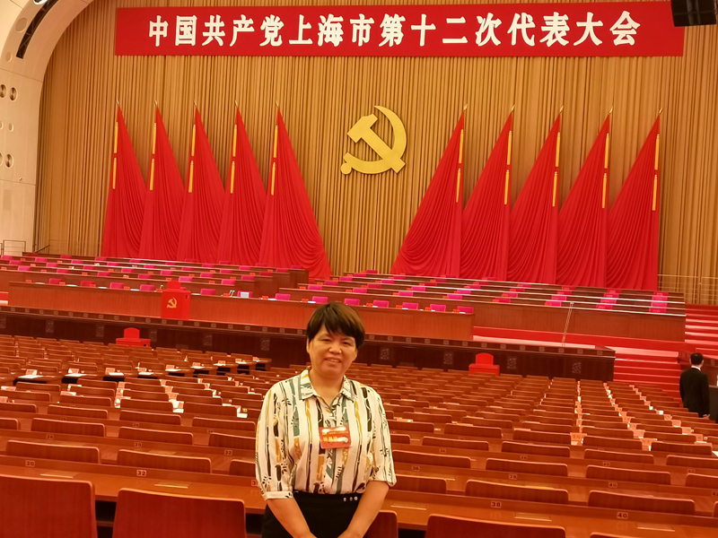 黨代表施鳳。受訪者供圖