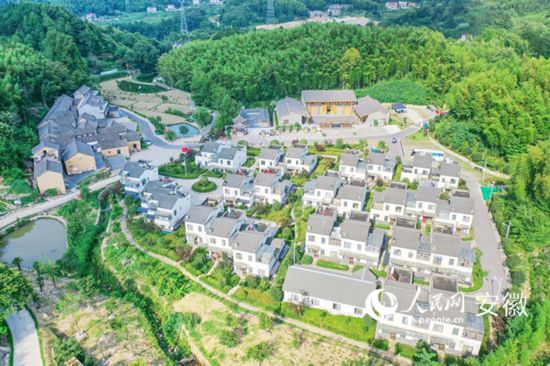 俯瞰大灣村。人民網(wǎng) 陳若天攝