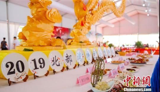 北部灣（海南儋州）旅游美食博覽會，舉辦美食評選活動　王子謙　攝