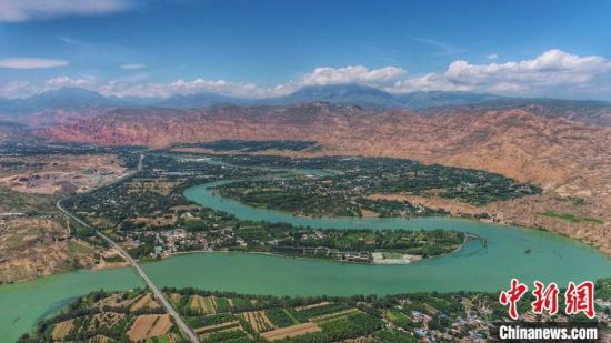 圖為青海省黃河流域。（資料圖）青海省水利廳 供圖