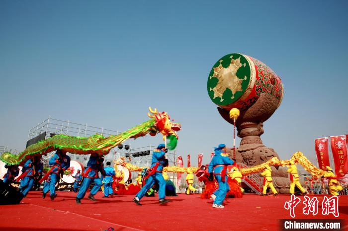 圖為青海省海東市文化藝術(shù)展示。(資料圖) 海東市文體旅游廣電局 供圖