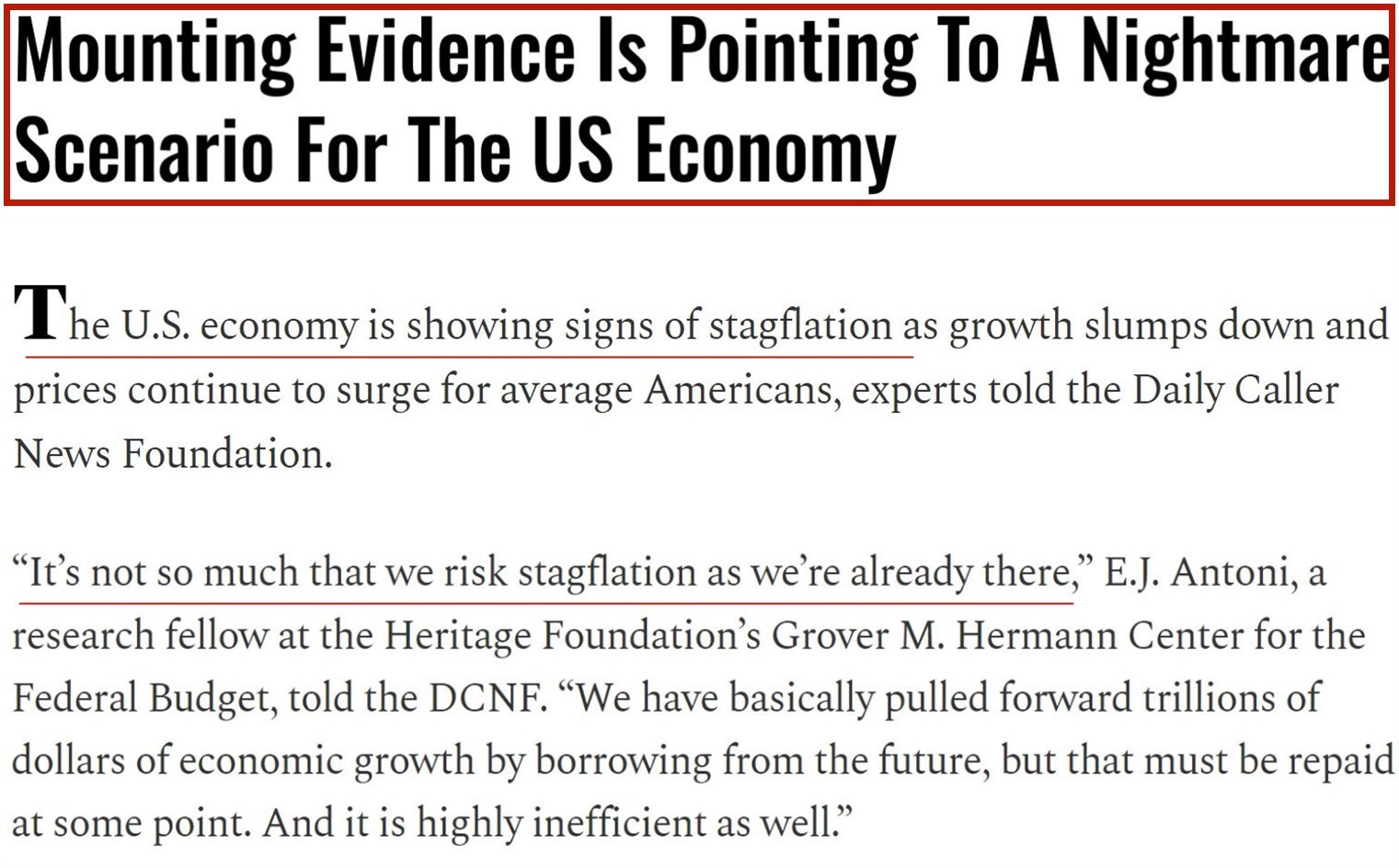 說到美國經(jīng)濟 超過四成的美國人用了這個詞！