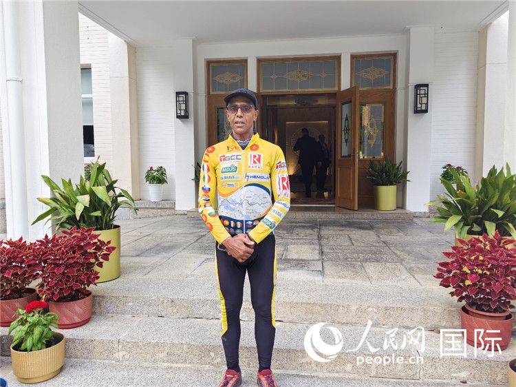 9月6日，卡里姆·穆斯塔在摩洛哥駐華大使官邸。人民網(wǎng)記者 王晶攝