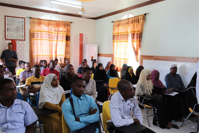 培訓現(xiàn)場。專家組供圖