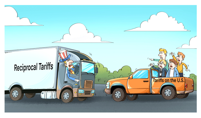 漫畫作者：譚希光（人民網(wǎng)版權(quán)圖片，未經(jīng)授權(quán)請勿轉(zhuǎn)載。）