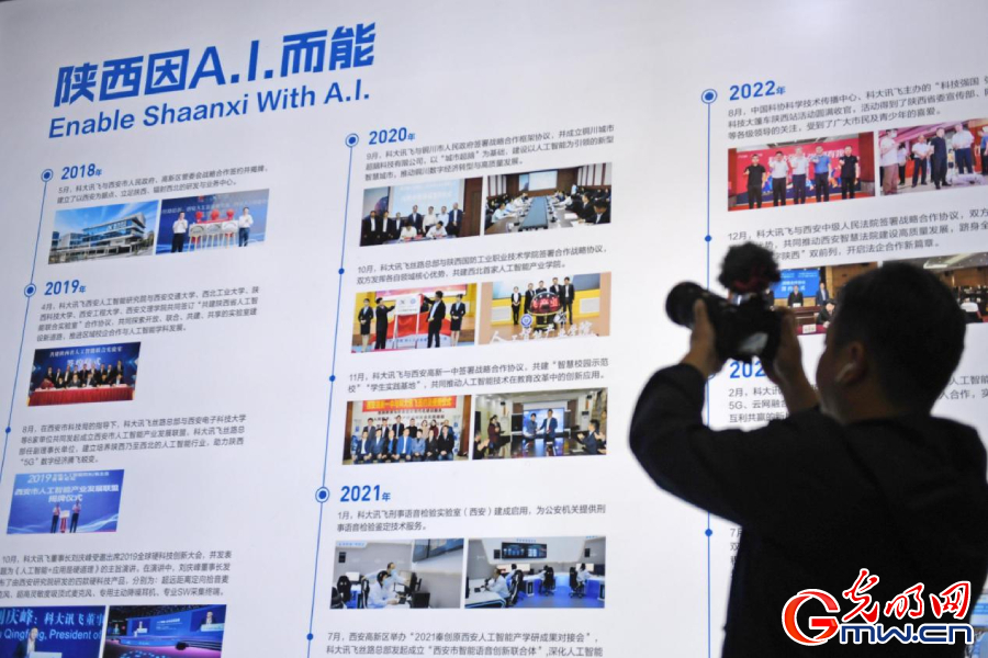 組圖丨AI、網絡安全、跨境電商……數字經濟如此 “陜”耀