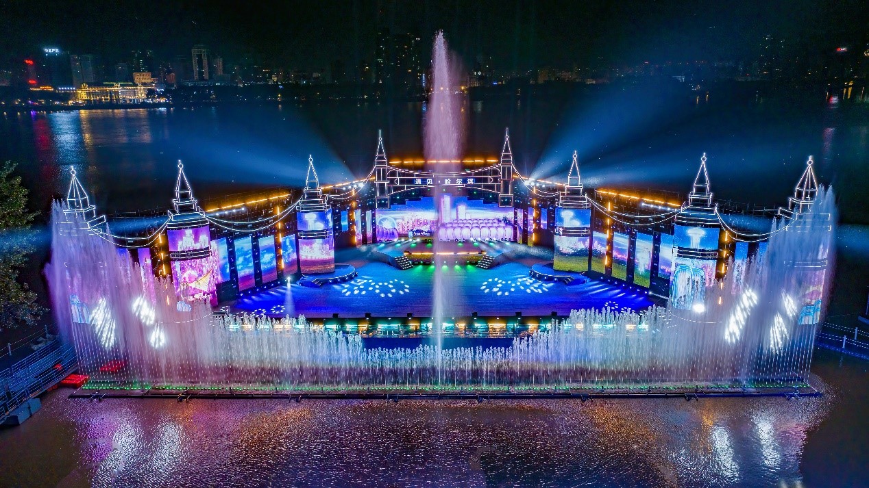 《遇見·哈爾濱》展演現(xiàn)場(chǎng)。受訪者供圖