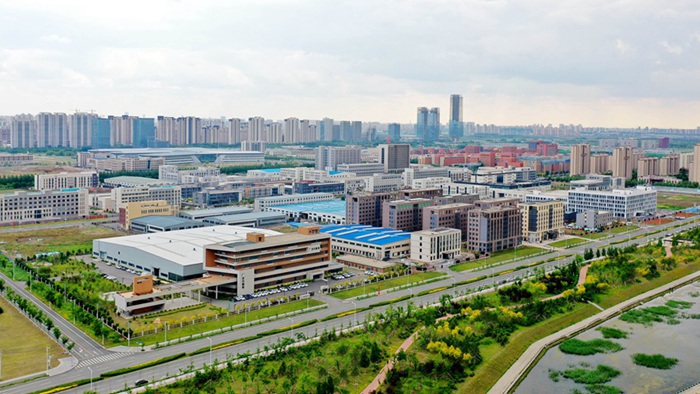 位于長春新區(qū)的一家家光電企業(yè)走上了協同化發(fā)展之路。（長春新區(qū)供圖）