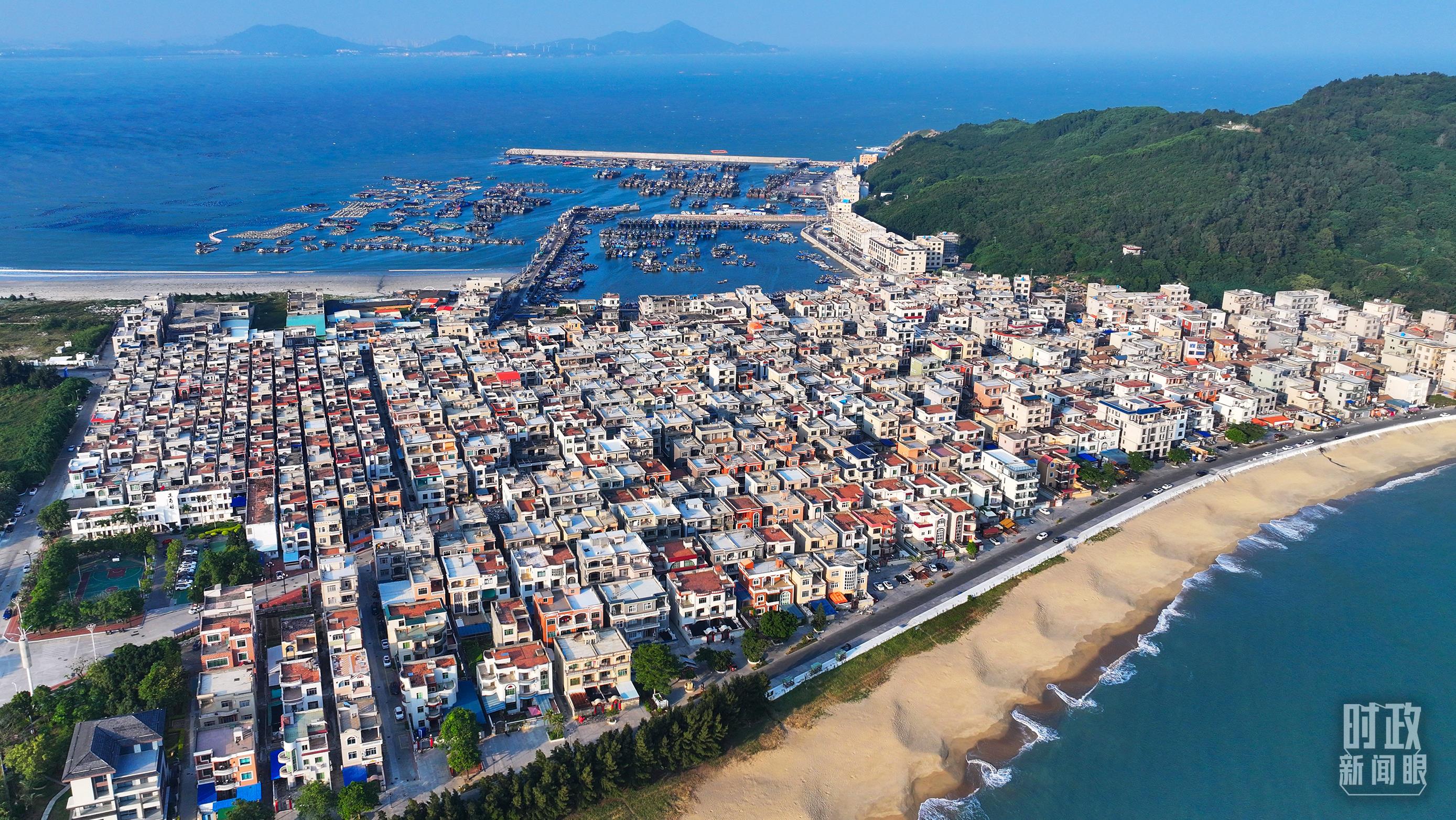 △澳角村。（總臺記者李鵬沖拍攝）