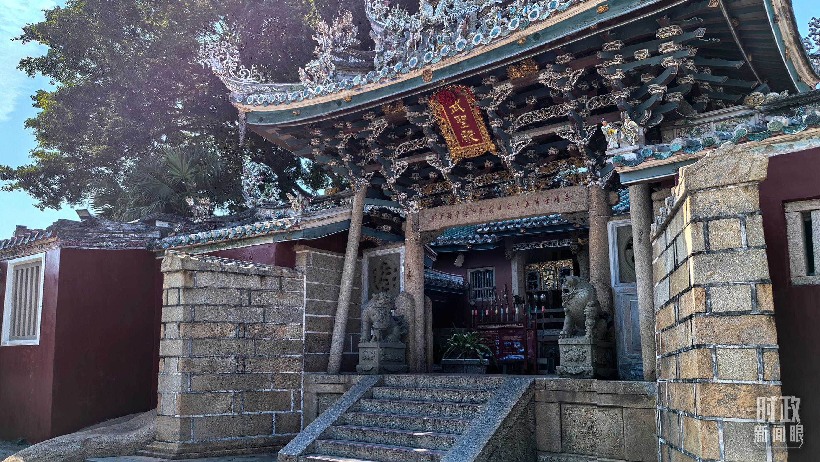 △關(guān)帝文化產(chǎn)業(yè)園。（總臺央視記者陸泓宇拍攝）