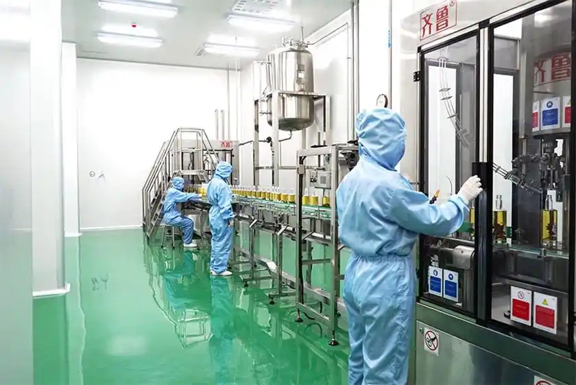 吉林省鹿產(chǎn)品生產(chǎn)車間。