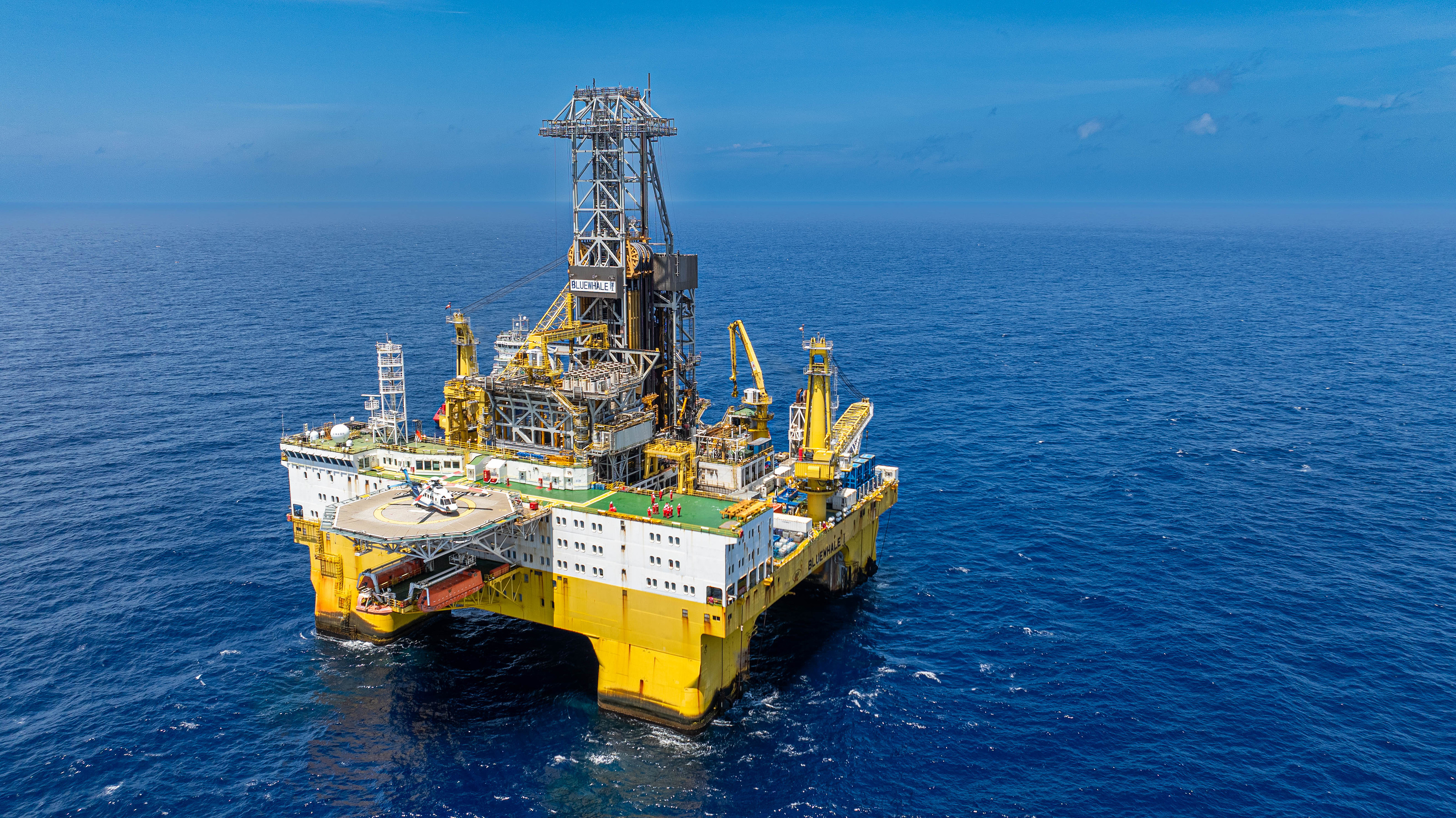 2024年8月17日，海南陵水，深海一號二期鉆井平臺。