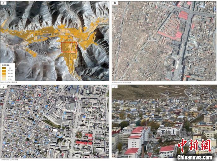 災后重建區(qū)群眾住房條件得到根本性改善監(jiān)測結果。中科院空天院 供圖