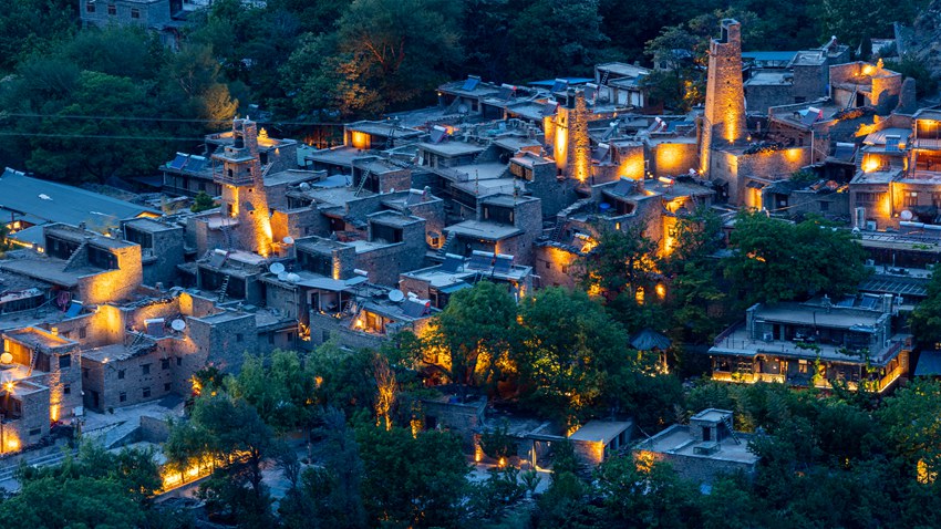 四川省阿壩州理縣桃坪村。四川省文旅廳供圖